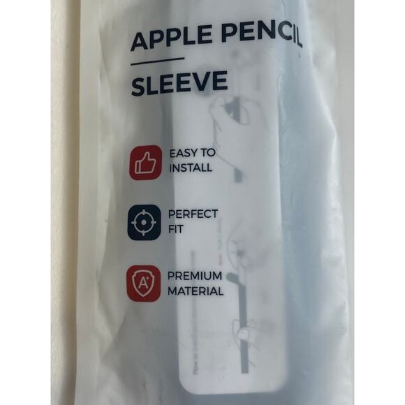 Apple Pencil Sleeve 1st Generation Pencil Sleeve Pack Of 2 Black from AHASTYLE - Picture 4 of 6